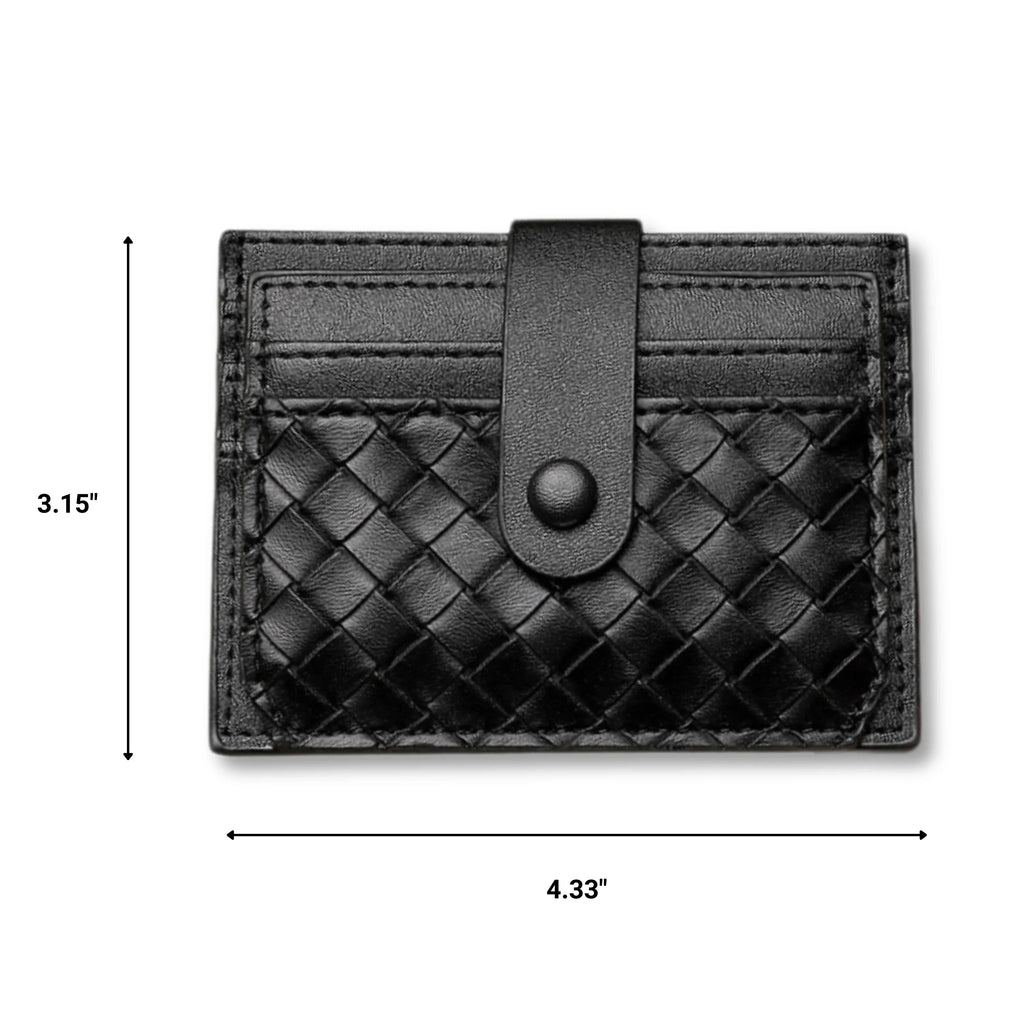 Siena – Woven Leather Wallet-1