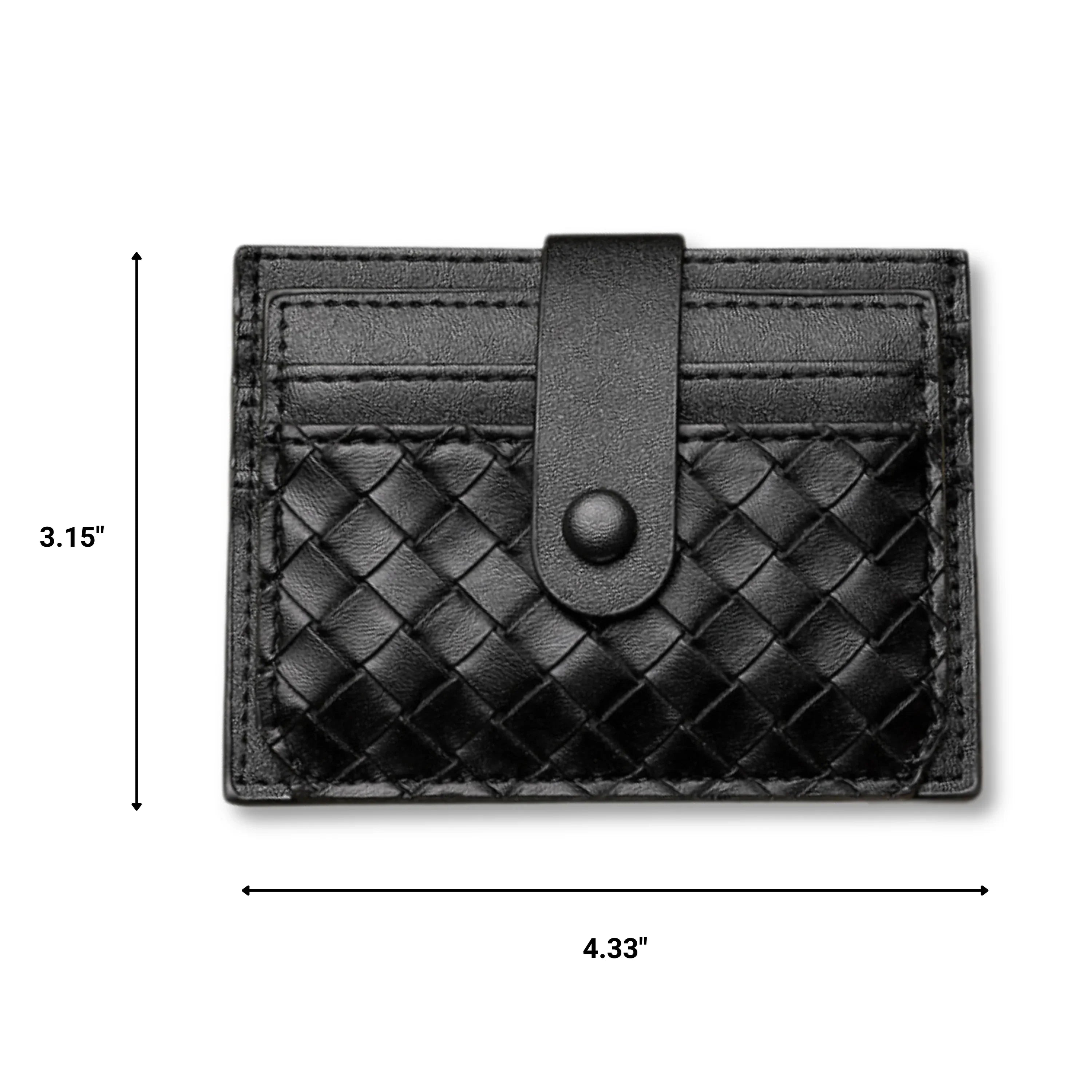 Siena – Woven Leather Wallet-1