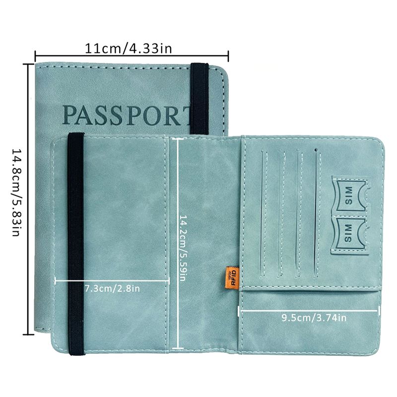 RFID Blocking Passport Wallet-1